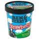 Ben & Jerrys strawberry original ice cream pints/original ice cream Calories
