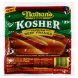 Nathan's Famous Restaurant kosher franks beef Calories