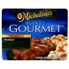 budget gourmet meatloaf mashed potatoes and gravy, with meatloaf
