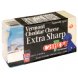 Cabot extra sharp cheddar aged cheddars Calories