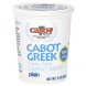 Cabot greek yogurt greek low-fat plain Calories