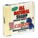 Cabot cheddar cheese slices sharp Calories