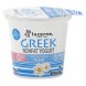 yogurt nonfat, greek, plain,