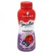 mixed berry smoothie yogurt drinks