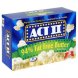 Act II buttered popcorn 94% fat-free, popped Calories