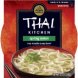 Thai spring onion rice noodle soup bowl Calories