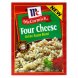 McCormick & Company, Inc. four cheese italian sauce blend seasoning mixes/pasta Calories
