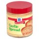 McCormick & Company, Inc. garlic spread Calories