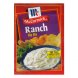 McCormick & Company, Inc. ranch seasoning mixes/dips Calories