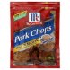 McCormick & Company, Inc. pork chops bag 'n season Calories