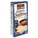 Back To Nature organic saltine crackers, organic Calories