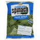NewStar cooking with spinach spinach classic Calories