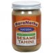 natural tahini - with salt (roasted) sesame tahini butters