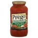 Prego chunky garden tomato, onion & garlic pasta sauce chunky garden pasta sauce Calories