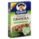 Quaker granola natural, apple cranberry almond, with real fruit Calories