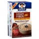 instant oatmeal high fiber, maple & brown sugar