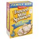 frosted mini spooners lightly sweetened whole grain wheat cereal