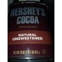 hersheys cocoa natural unsweetened Hersheys Nutrition info