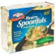 hearty spoonfuls soup bowl cheesy cream of broccoli