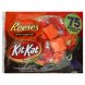 Reeses candy assorted, snack size Calories