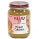 Heinz 3 peach cobbler Calories