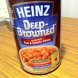 Heinz beans deep-browned pork & tomato sauce Calories