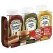 Heinz picnic pack tomato ketchup, yellow mustard and sweet relish Calories