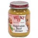 Heinz 3 vegetable beef dinner Calories