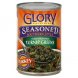 Glory Foods turkey flavored turnip greens canned Calories