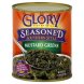 Glory Foods seasoned southern style mustard greens Calories