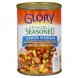 Glory Foods sensibly seasoned tomatoes, okra & corn lower sodium Calories
