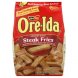 Ore Ida country style steak fries 3/8" x 3/4" Calories