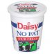 Daisy Brand no fat sour cream Calories