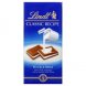 Lindt double milk milk chocolate with a creamy filling Calories