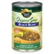 Health Valley organic black bean soup soups Calories