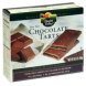 chocolate tarts low fat