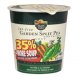 fat free garden split pea with carrots soup cup meal cups/soup cups