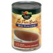 fat free beef flavored broth broths