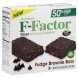f-factor bars fudge brownie
