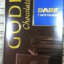 Godiva demitasse dark chocolate squares 85% cocoa Calories