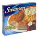 Swanson american recipes boneless fried chicken with mashed potatoes, sweet corn, & a brownie Calories