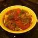 soup, tomato beef with noodle, canned, condensed