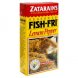 Zatarains seasoning fish-fri lemon pepper Calories