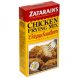 Zatarains chicken frying mix crispy southern style Calories