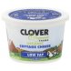 Clover Organic Farms cottage cheese organic, low fat, 2% milkfat Calories