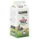 Clover Organic Farms organic farms milk lactose free, low fat, 1% milkfat Calories