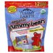 Yummy Earth gummy bears organic, snack packs Calories