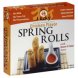 spring rolls chicken flavor