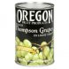 thompson grapes seedless, in light syrup
