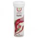 Nuun natural hydration drink tabs vitamin + electrolyte enhanced, goji berry green tea Calories